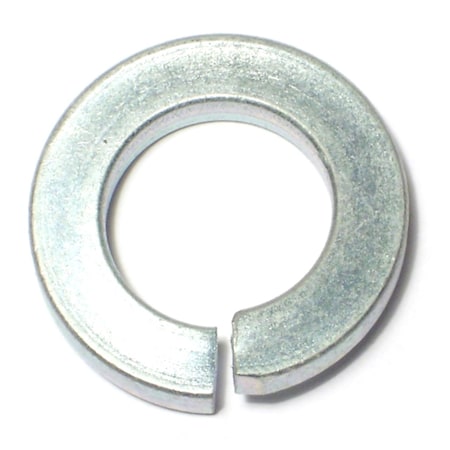Midwest Fastener Split Lock Washer, For Screw Size 5/8 in Steel, Zinc Plated Finish, 20 PK 61951